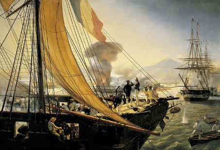 bombardeo a san juan de ulua durante la guerra de los pasteles